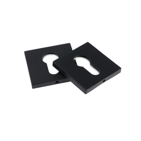 Lockland cylinder lining, square, with mount, black color