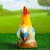 Garden figure "Rooster on a log" 29cm