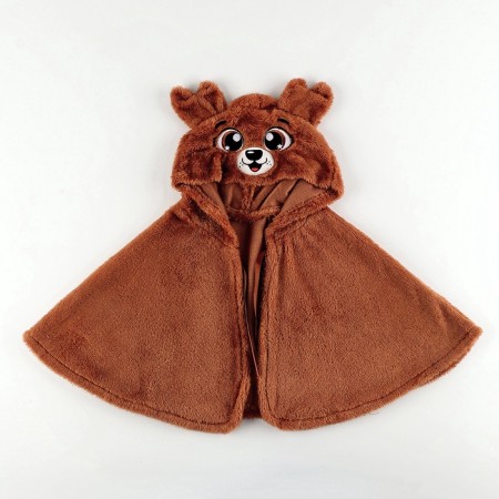 Carnival New Year's cape "Deer", height 104-128 cm, brown-2