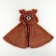 Carnival New Year's cape "Deer", height 104-128 cm, brown