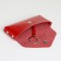 Pocket Key on the button, Textura, length 15 cm, ring, red color