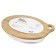 Baking uniform Smart Solutions, glass, bamboo cover cover, 2.4 liters