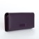 Women's wallet on magnets, purple color