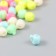 Beads for creativity plastic "Color apple with leaves" mix set 20 grams 0.7x0.8x0.9 cm 96149