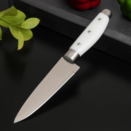 Knot Kitchen shade "Inkanto", blade 12 cm, white color