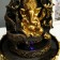 The desktop fountain from the network, the backlight "Golden Ganesh on the openwork throne" 28x20.5x20.5 cm