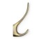 Furniture hook Cappio Note, two -rod, bronze