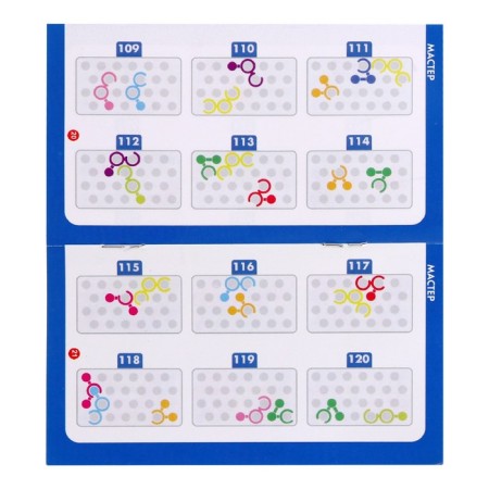 Logical game "IQ-kolechki", 1 player, 7+-5