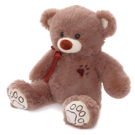 Soft toy "Bear Ben" brown 50 cm-1