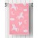 Terry towel unicorn, size 50x90 cm, pink color