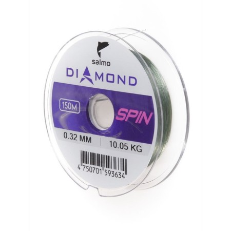 Monophile Salmo Diamond Spin Lines, diameter 0.32 mm, test 10.05 kg, 150 m, light green