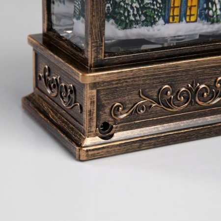 Figure LED "Fairytale House", 21x13.3x8.1 cm, music, aah3, USB, glow warm white-3