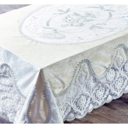 Climentation tablecloth, size 150x220 cm, color milk-2