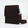 Men's bag over the shoulder, Textura, external pocket, brown color