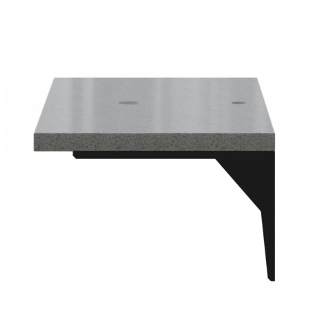 Santa foster marble counterattack 805x35x450 mm, volcanic-gray color-2