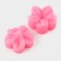 Mold "Flower", silicone, 2 items, 4 × 2.9 cm, color mix