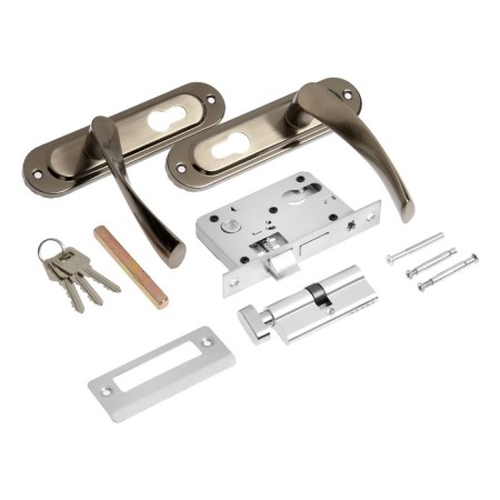 Soldressed Lockland RD004, with a pen, 3 keys, color black nickel-3