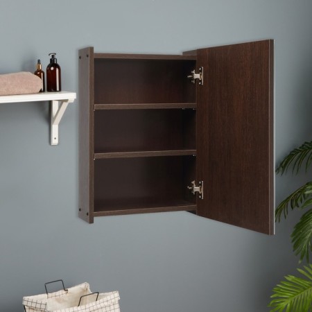 Bathroom mirror "Wenge", 15.7 x 40 x 58 cm-1