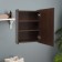 Bathroom mirror "Wenge", 15.7 x 40 x 58 cm
