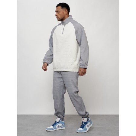Sports suit men's, size 50, gray color-1