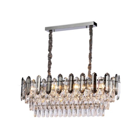 Crystal chandelier with Ambrella Light, Traditional, TR5199, E27, Color Chrome-3