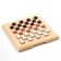 Board game 2 in 1: chess, checkers (King H-3.8 cm, D-1.5 cm)