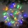 Garland “thread” 10 m with nozzles “needle”, IP20, transparent thread, 100 LED, glow of multi, 8 modes, 220 V