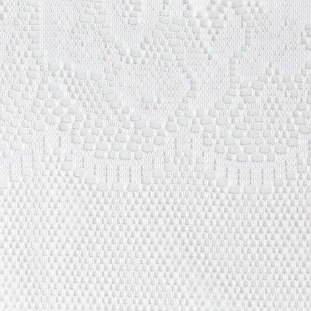 Tulle to the kitchen on a curtain tape 165x245 cm, the color is white, 100% polyester-1