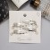 Invisibility for hair "Ophelia" (set 4 pcs) chamomile, 4.5 cm, silver