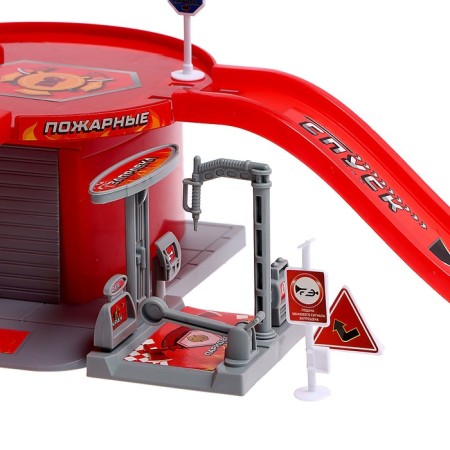 Parking "Firemar", with 2 metal machines-3