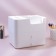 Organizer for storage, multi -level, 2 boxes, 26 × 20.7 × 21.8 cm, white color