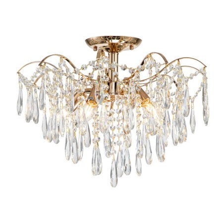 Ceiling lamp 3x60W E27, size 44x44x26 cm