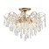 Ceiling lamp 3x60W E27, size 44x44x26 cm