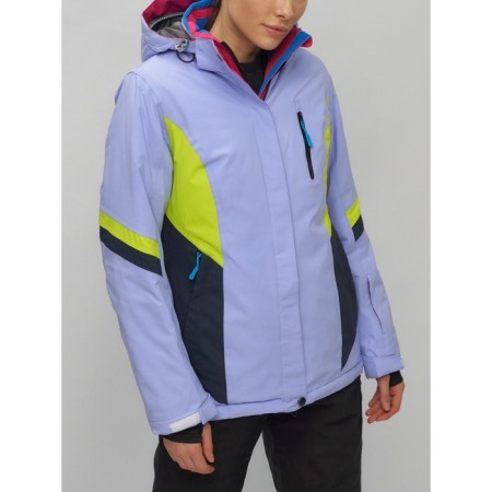 Ski suit, size 42, purple color-2