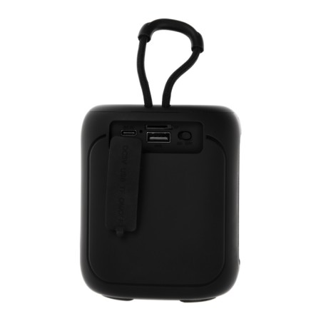 Portable column A80, 8 W, 1200 mAh, backlight, Micro SD, black-3