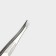 Pinzet beast, narrow, 9 cm, silver color