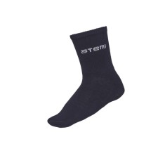 Socks high multiport ATEMI, Black color, ASSK-003SS23-BLK, size 41-43