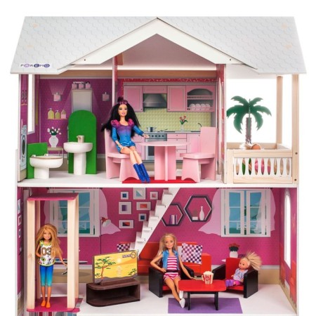 Puppet house "Sicily", with furniture-6