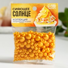 Sprinking confectionery soft: yellow, 50 g.