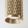 Technical C036CL-01G, 1XGU10, 10W, 6x6x13 cm lamp, gold, gold gold