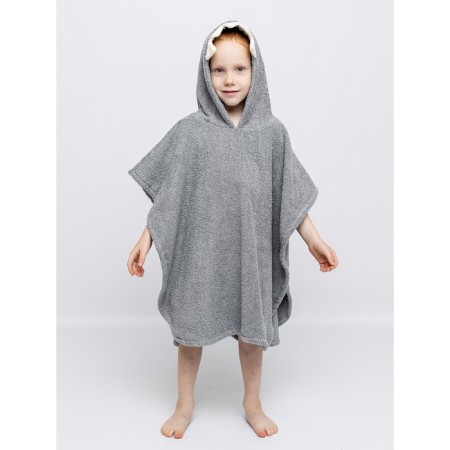 Hat-to-Polo children, height 98 cm, gray color-4