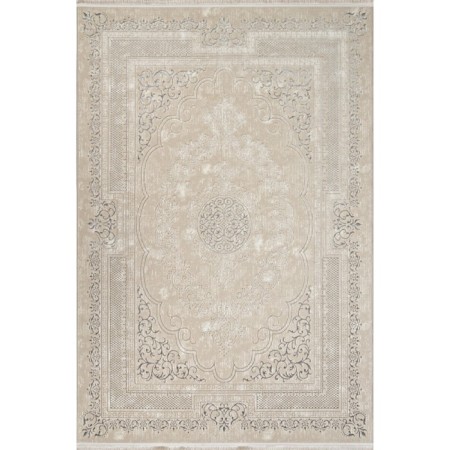 Rectangular carpet Valentis mikonos, size 200x290 cm, color Cream/A.Gri