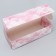 Confectionery packaging, a cupcake box with a window, “Sweet cotton wool”, 26 x 10 x 8 cm