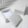 Gift box for the clock "Minimal", 9 × 9 (the size of the useful part is 8.3 × 8.3cm), the color is white