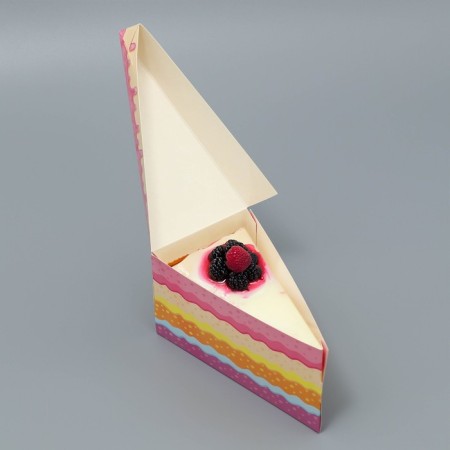 Cake box, confectionery packaging "Corgi", 15.5 x 8.5 x 8.5 cm-3