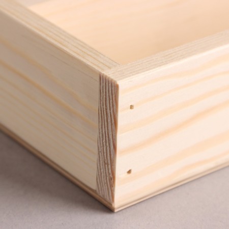 Kashpo wooden, Labyrinth 250*250*50mm.-2