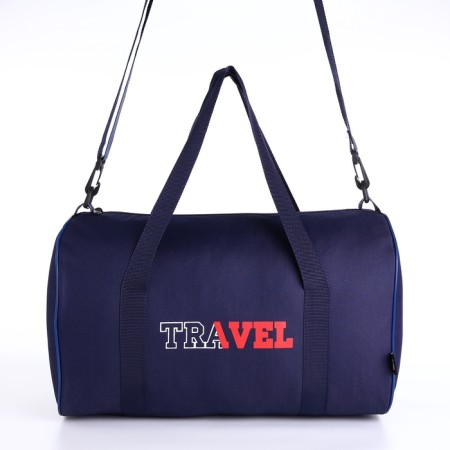 Road bag, textura, small size, blue color-2