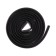 Door sealing into a car, r-shaped, self-adhesive, 3 m, black