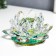 Souvenir glass "Lotus Crystal Troundword Holography" d = 11 cm