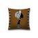 Pillowess decorative "Profile of an ethnic girl", on a zipper, size 45x45 cm